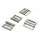 Snap Buckle 1 cm - 0,40" Underwear and Swimsuit Buckle Metal Buckle E 1945