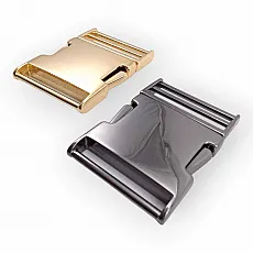 3 cm Bandolier Buckle Snap Clasp Metal Zamak E 2249
