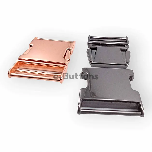 4 cm Bandolier Buckle Snap Clasp Metal Zamak E 2267