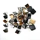 Cord End Pinch 8.8 mm x 8.1 mm - Brass Closed Edge Pinch Cord End DGK0008K