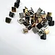 Cord End Pinch 8.8 mm x 8.1 mm - Brass Closed Edge Pinch Cord End DGK0008K