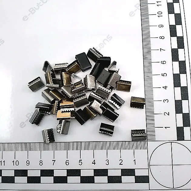Bağucu Pirinç Kıstırma 10 mm x 8 mm - Açık Kenarlı Kıstırma Bağ ucu DGK0010