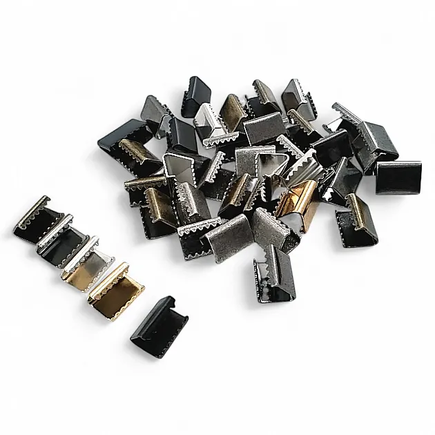 Bağucu Pirinç Kıstırma 10 mm x 8 mm - Açık Kenarlı Kıstırma Bağ ucu DGK0010