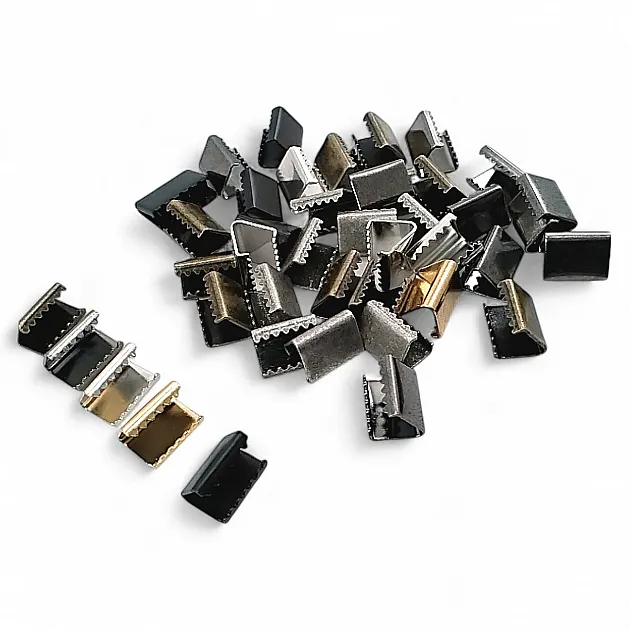 Bağucu Pirinç Kıstırma 10 mm x 8 mm - Açık Kenarlı Kıstırma Bağ ucu DGK0010