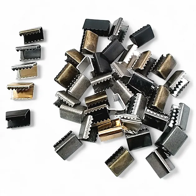 Bağucu Pirinç Kıstırma 10 mm x 8 mm - Açık Kenarlı Kıstırma Bağ ucu DGK0010