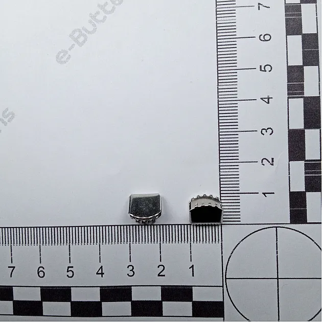 Kıstırma Bağucu 10.4 mm x 9.2 mm - Kapalı Kenarlı Kıstırma Bağ Ucu Pirinç DGK00105SK