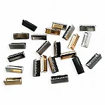Kıstırma Bağucu 21 mm x 8.4  mm - Kapalı Kenarlı Kıstırma Bağ Ucu Pirinç DGK0020K