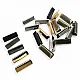 Cord End Pinch 25 mm x 8 mm - Brass Open Edge Pinch Cord End DGK0025