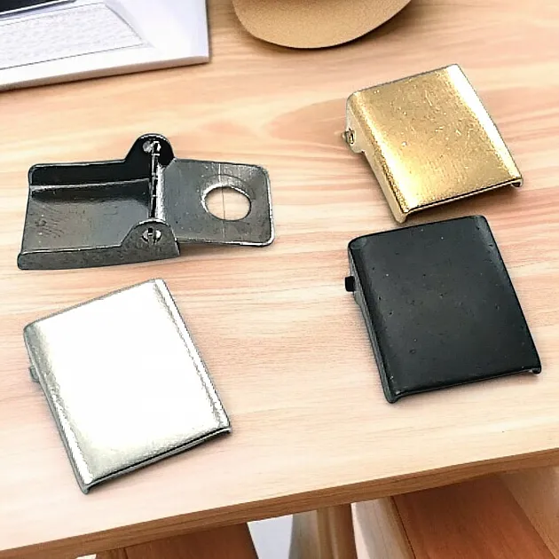 1,5 cm Hat Buckle 0,59 Inch Brass Metal DG0015STPR