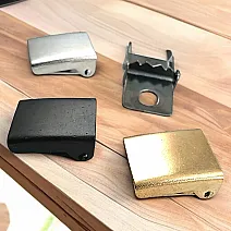 1,5 cm Hat Buckle 0,59 Inch Brass Metal DG0015STPR