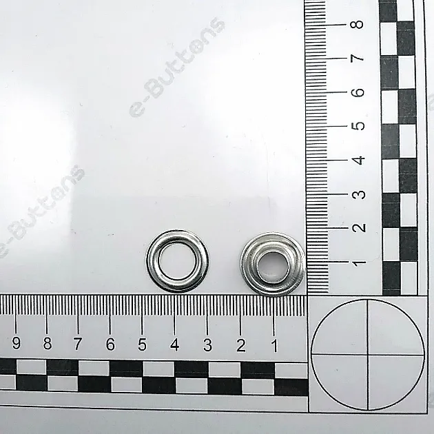 Aluminium Eyelet 24 No - 9 mm 0.35" DT00024