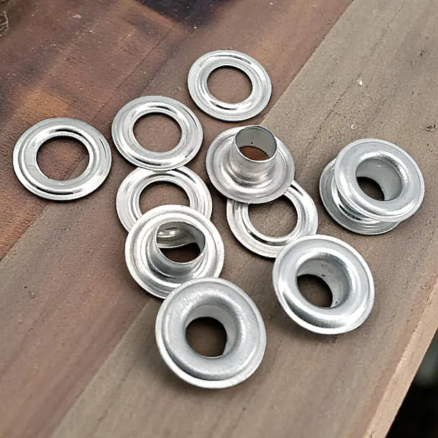 Aluminium Eyelet 24 No - 9 mm 0.35" DT00024