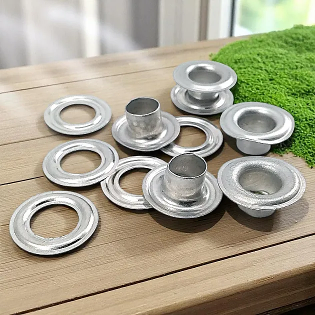 Aluminium Eyelet 24 No - 9 mm 0.35" DT00024