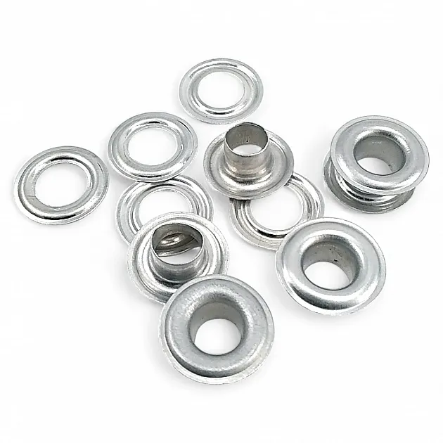 Aluminium Eyelet 24 No - 9 mm 0.35" DT00024