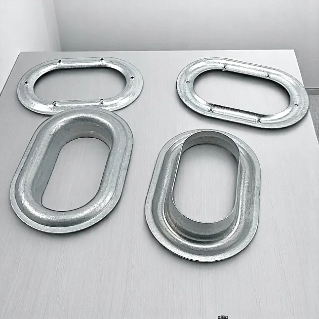 Oval Eyelet Galvanized 42 mm x 23 mm Inner Diameter DT00066VL