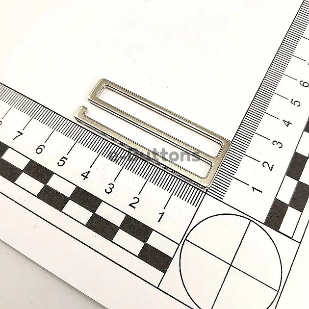 Ring Buckle - Hook Clasp 5 cm and Strap Adjustment Buckle Set of 3 DM00012