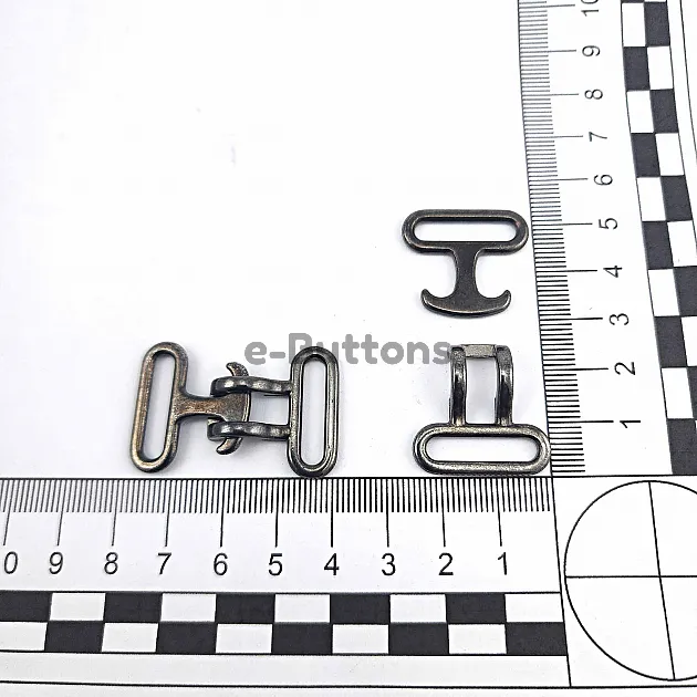 Hook and Eye 2 cm Belt Buckle DM00017