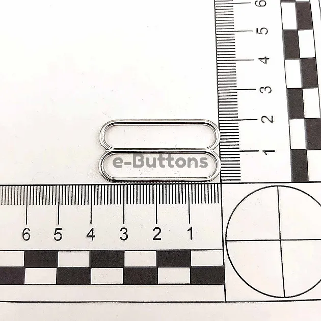 Hook Clasp Ring and Strap Adjustment Buckle 3,5 cm Set of 2 DM00018