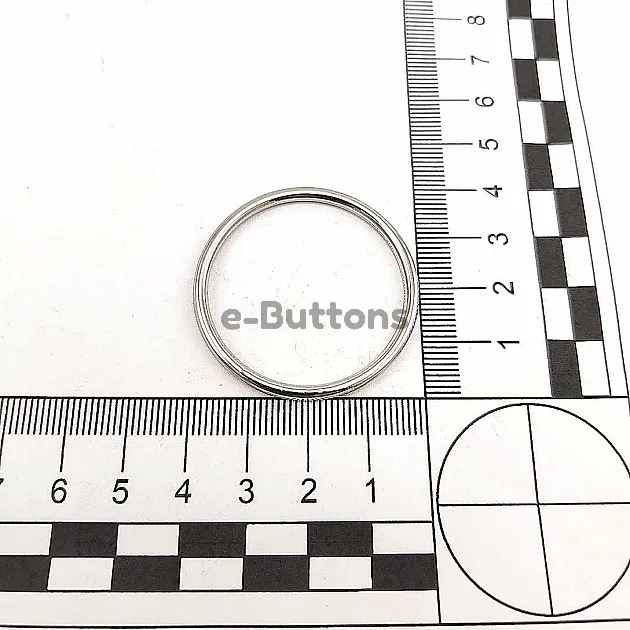 Hook Clasp Ring and Strap Adjustment Buckle 3,5 cm Set of 2 DM00018