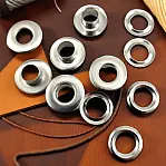 6,2 mm Düz Kuşgözü Geniş No 4 Pirinç (500 Ad/Paket) ERDG0004PR
