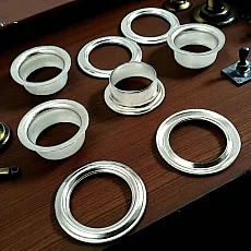 No 28 Pirinç 15,5 mm Dar Düz Kuşgözü ERD0028PRDAR