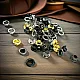 3/16" Brass 4,8 mm Double Sided Eyelet (500 Pcs/Pack) ERB0003PRC