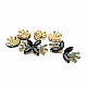 60 mm Butterfly Design Stone Metal Clip Clasp BRS0045