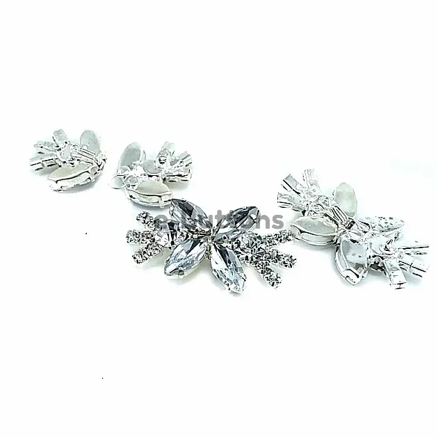 60 mm Butterfly Design Metal Clip Clasp BRS0046 60 mm Butterfly Design Metal Clip Clasp BRS0046