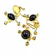 60 mm Stone Gold Color Clip Clasp BRS0047 60 mm Stone Gold Color Clip Clasp BRS0047