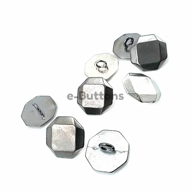 17 mm - 27 Size Shank Button Octagonal Shape D 0002