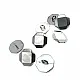 17 mm - 27 Size Shank Button Octagonal Shape D 0002