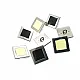 Square Enamel Footed Button 13 mm - 21 Size D 0012K