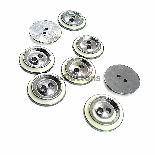 Mineli İki Delikli Düğme 22 mm - 35 Boy D 0013