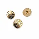 Patterned Metal Foot Button 16 mm - 26 Length (250 pcs / package) D 0023