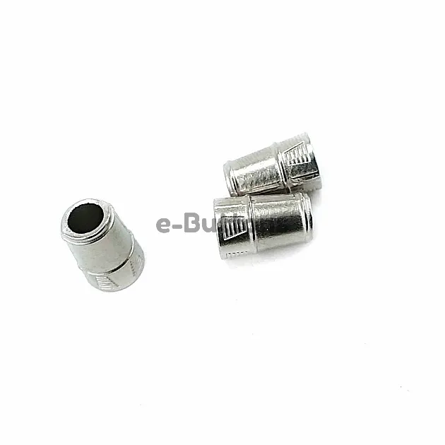 Metal Cord End length 9 mm entry 7 mm B0001