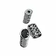 Cord End 11 mm inlet 5 mm Metal with Honeycomb Design B0002 Cord End 11 mm inlet 5 mm Metal with Honeycomb Design B0002