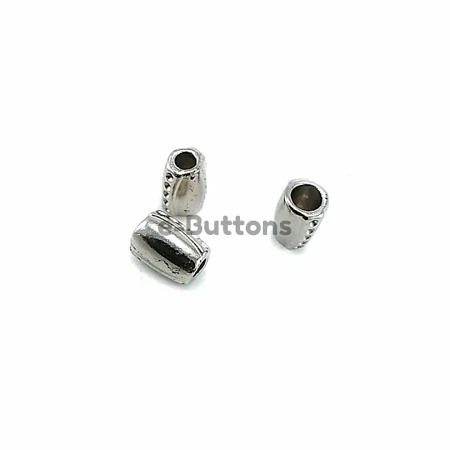 Metal Cord End length 10 mm entry 7 mm - 0,27" Lux Designed B0003