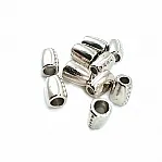 Metal Cord End length 10 mm entry 7 mm - 0,27" Lux Designed B0003