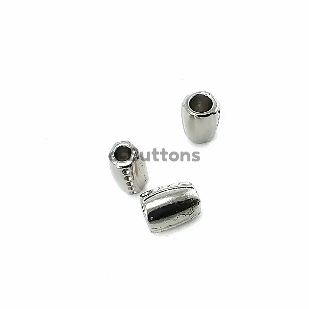 Metal Cord End length 10 mm entry 7 mm - 0,27" Lux Designed B0003