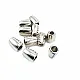 Metal Cord End length 10 mm entry 7 mm - 0,27" Lux Designed B0003