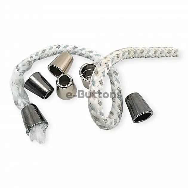 Bell Shape Cord End Length 12 mm Use Hole 6 mm B0004