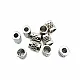 Metal Cord End Length 11 mm entry 7 mm Zigzag Perforated B0008