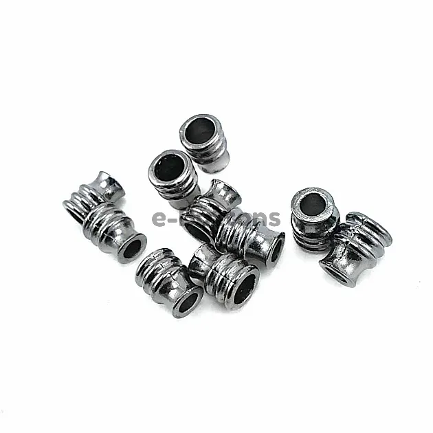 Cord End Length 8 mm inlet 5 mm Zamak Cord End B0010
