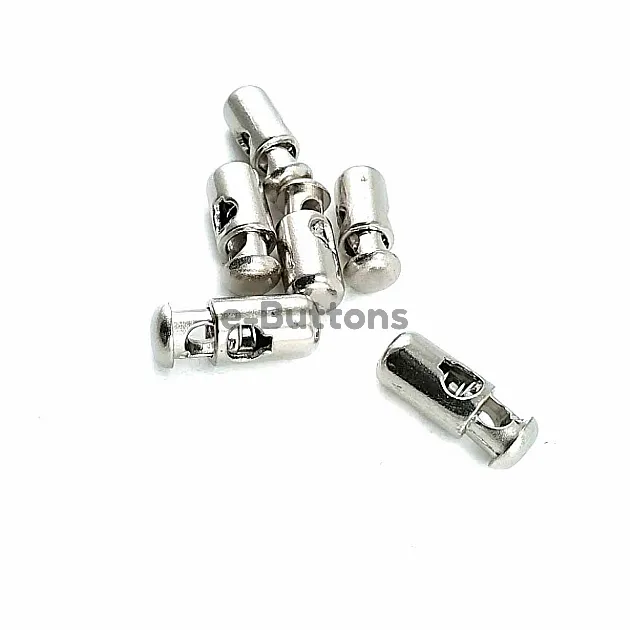 Sade Tasarımlı Metal Stoper 20 mm boylu 6 mm delikli B0014 Sade Tasarımlı Metal Stoper 20 mm boylu 6 mm delikli B0014