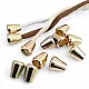 Cord End Bell Shape Cord Entry 6 mm / 0.27" Metal B0017