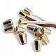 Cord End Bell Shape Cord Entry 6 mm / 0.27" Metal B0017