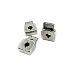 Metal Stopper Single Hole 23 x 17 mm tall 6 mm hole diameter B0024