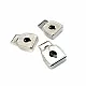 Metal Stopper Single Hole 23 x 17 mm tall 6 mm hole diameter B0024