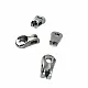 19 x 11 mm Length 5 mm Diameter Metal Cord End  B0025