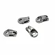19 x 11 mm Length 5 mm Diameter Metal Cord End  B0025